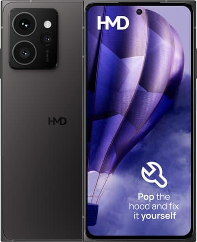 HMD Skyline älypuhelin 8/128 GB (musta)