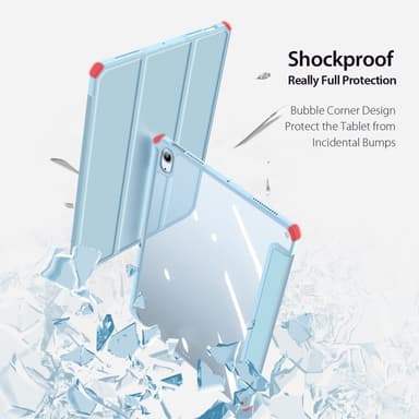 DUX DUCIS iPad Air (2020/2022) TOBY Series Trifold Suojakotelo - Turkoosi