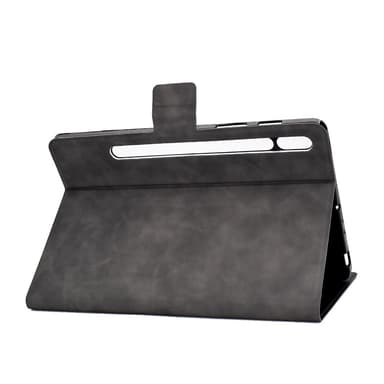 SKALO Samsung Tab S7/S8 PU-nahkainen Lompakkokotelo - Harmaa