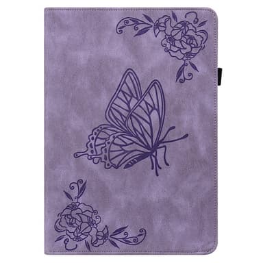 SKALO Lenovo Tab M7 (Gen 3) Mandala Butterfly Suojakotelo - Violetti