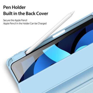 DUX DUCIS iPad Air (2020/2022) TOBY Series Trifold Suojakotelo - Turkoosi