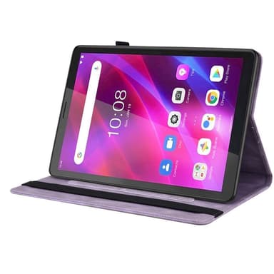 SKALO Lenovo Tab M7 (Gen 3) Mandala Butterfly Suojakotelo - Violetti
