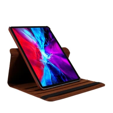 SKALO iPad Pro 11"" 360 Litchi Suojakotelo - Ruskea