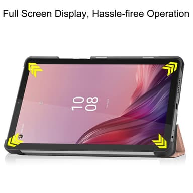 SKALO Lenovo Tab M9 Trifold Suojakotelo - Ruusukulta