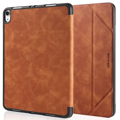 DG MING iPad Air (2020/2022) See Series Trifold Suojakotelo - Ruskea