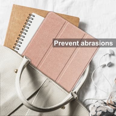 SKALO Lenovo Tab M9 Trifold Suojakotelo - Ruusukulta