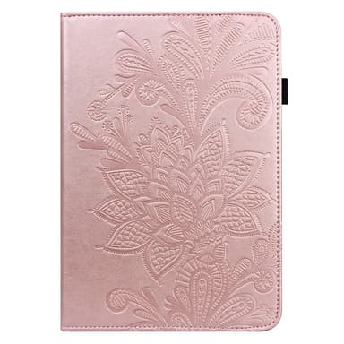 SKALO Samsung Tab S8 Mandala Suojakotelo - Ruusukulta