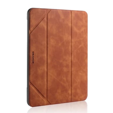 DG MING iPad Air (2020/2022) See Series Trifold Suojakotelo - Ruskea