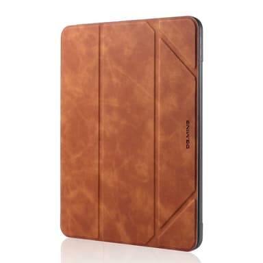 DG MING iPad Air (2020/2022) See Series Trifold Suojakotelo - Ruskea