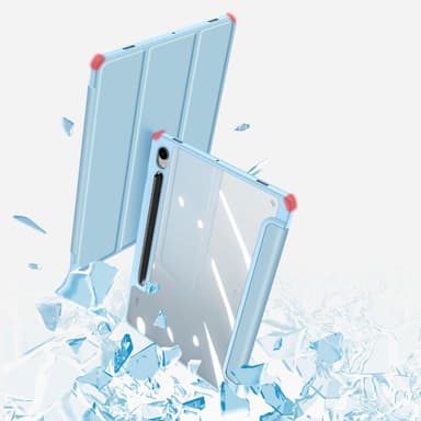 DUX DUCIS Samsung Tab S9/S9 FE TOBY Series Trifold Suojakotelo - Turkoosi