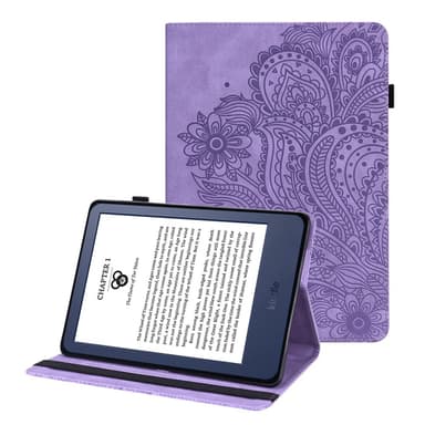 SKALO Google Pixel Tablet Mandala Suojakotelo - Violetti