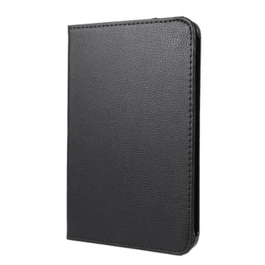 SKALO iPad Mini (2021) 360 Litchi Suojakotelo - Musta