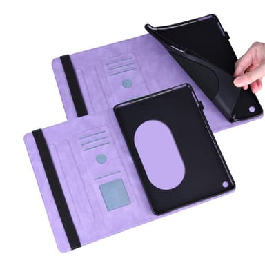 SKALO Google Pixel Tablet Mandala Suojakotelo - Violetti