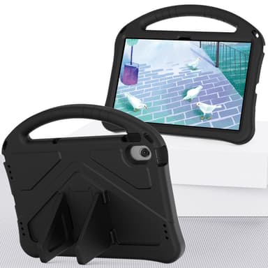 SKALO Lenovo Tab M10 Plus 10.6"" (Gen 3) Lapsikuori kahvalla ja jalustalla - Musta