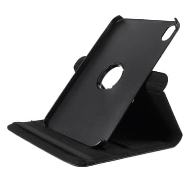 SKALO iPad Mini (2021) 360 Litchi Suojakotelo - Musta