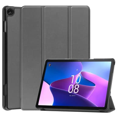 SKALO Lenovo Tab M10 (Gen 3) Trifold Suojakotelo - Harmaa