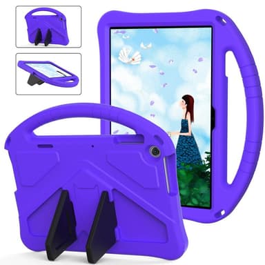 SKALO Lenovo Tab M10 (Gen 3) Lapsikuori kahvalla ja jalustalla - Violetti