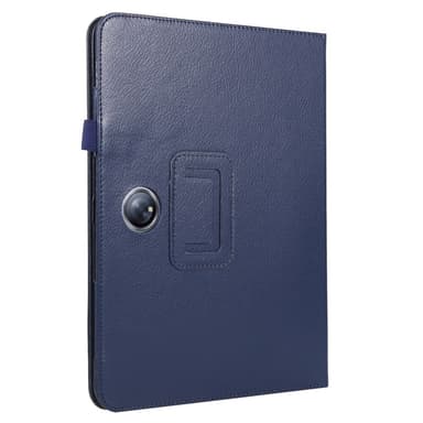 SKALO OnePlus Pad Duofold Litchi Suojakotelo - Tummansininen