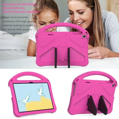 SKALO Lenovo Tab M10 (Gen 3) Lapsikuori kahvalla ja jalustalla - Pinkki