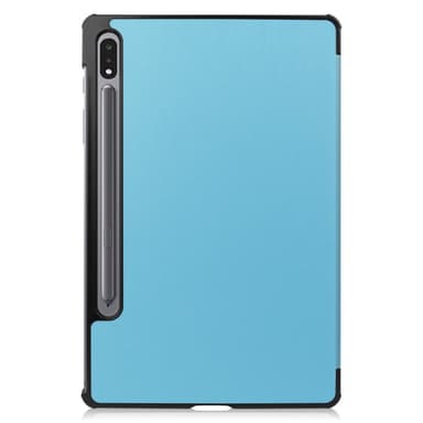 SKALO Samsung Tab S8 Trifold Suojakotelo - Turkoosi
