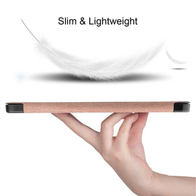 SKALO iPad Air (2020/2022) Trifold Suojakotelo - Ruusukulta