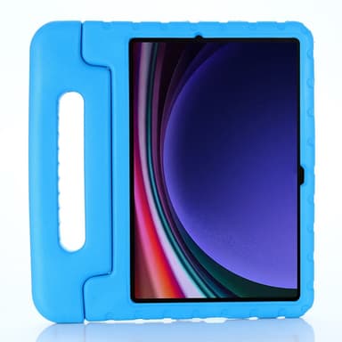 SKALO Samsung Tab S9/S9 FE Kuori kahvalla/telineellä - Sininen