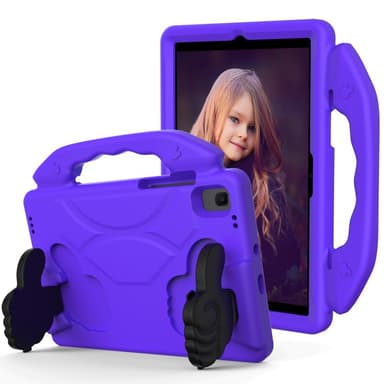 SKALO Samsung Tab A8 10.5 (2021/2022) Thumb Up Lasten Suojakotelo- Violetti