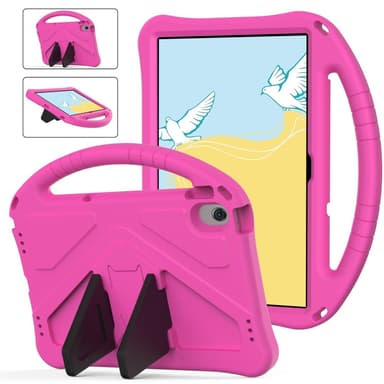 SKALO Lenovo Tab M10 Plus 10.6"" (Gen 3) Lapsikuori kahvalla ja jalustalla - Pinkki