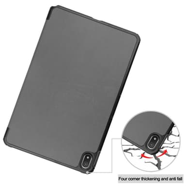 SKALO Nokia T20 Trifold Suojakotelo - Harmaa