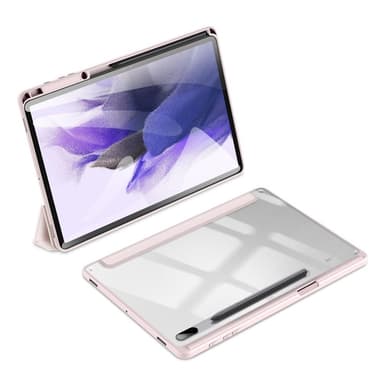 DUX DUCIS Samsung Tab S7+/S7 FE/S8+ TOBY Series Trifold Suojakotelo - Pinkki