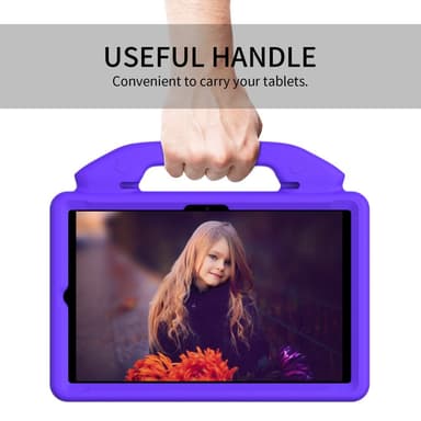 SKALO Samsung Tab A8 10.5 (2021/2022) Thumb Up Lasten Suojakotelo- Violetti