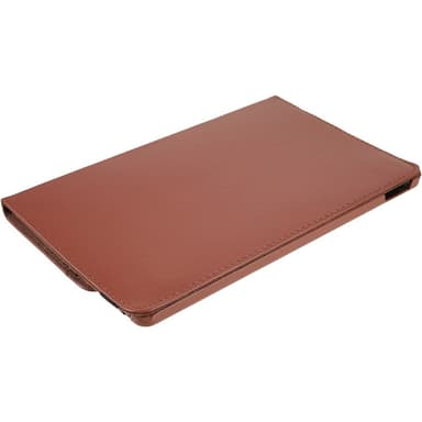 SKALO Lenovo Tab M10 Plus 10.6"" (Gen 3) 360 Litchi Suojakotelo - Ruskea