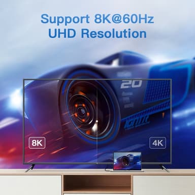 NÖRDIC kulmikas 2 m USB4 USB-C - C Nylon punottu kaapeli PD3.1 240W 40G 8K60Hz 4K144Hz harmaa