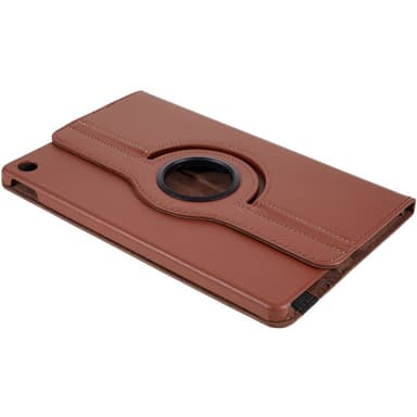 SKALO Lenovo Tab M10 Plus 10.6"" (Gen 3) 360 Litchi Suojakotelo - Ruskea
