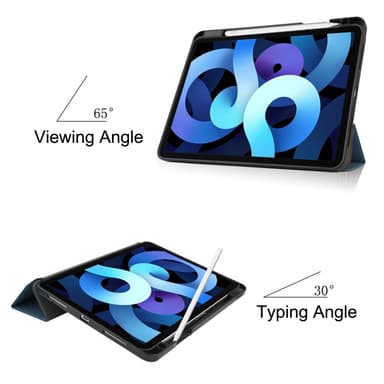 SKALO iPad Air (2020/2022) Trifold Suojakotelo - Vihreä