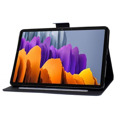 SKALO Samsung Tab S7/S8 PU-nahkainen Lompakkokotelo - Sininen