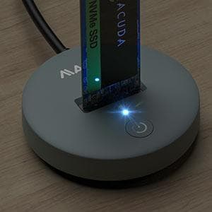 Maiwo USB-C 3.2 -telakointiasema NVMe/SATA M.2 SSD 10Gbps:lle