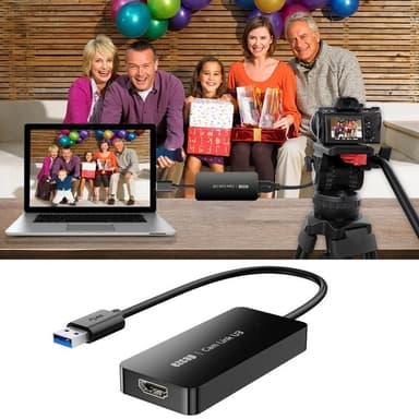 Ezcap USB-videokortti 1080p 60fps