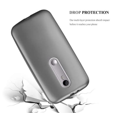Motorola MOTO G3 Suojakuori Kotelo (harmaa)