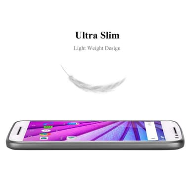 Motorola MOTO G3 Suojakuori Kotelo (harmaa)