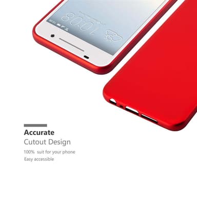 HTC ONE A9 Suojakuori Kotelo (Punainen)