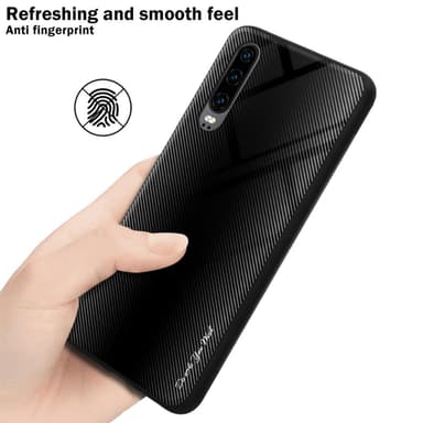 Huawei P30 Suojakuori Kotelo (Musta)