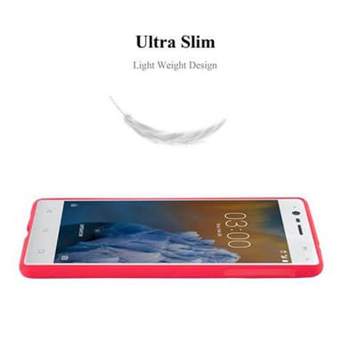 Suojakuori Nokia 3 2017 Kotelo (Punainen)