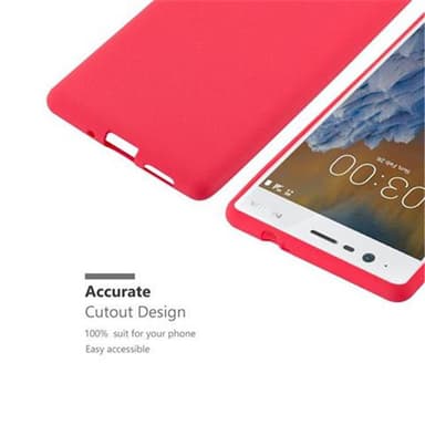 Suojakuori Nokia 3 2017 Kotelo (Punainen)