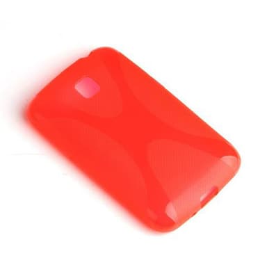 LG L3 II (1. SIM) Suojakuori Cover (Punainen)