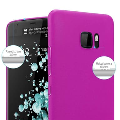 HTC U ULTRA Suojakuori Kotelo (Vaaleanpunainen)
