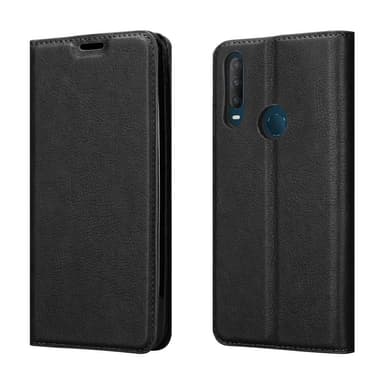 Alcatel 1S 2020 Suojakuori Lompakkokotelo (Musta)