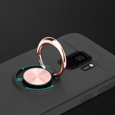 Samsung Galaxy S9 Suojakuori Kotelo (Musta)