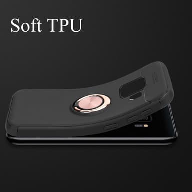 Samsung Galaxy S9 Suojakuori Kotelo (Musta)