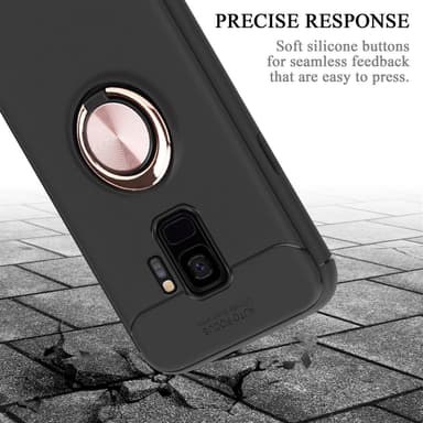 Samsung Galaxy S9 Suojakuori Kotelo (Musta)